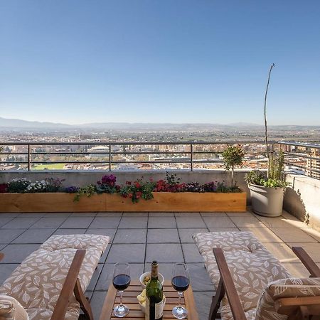 Atico Top Granada, Penthouse, 18-19Th Floor, City Centre, Views, Terrace, Free Parking Exteriör bild