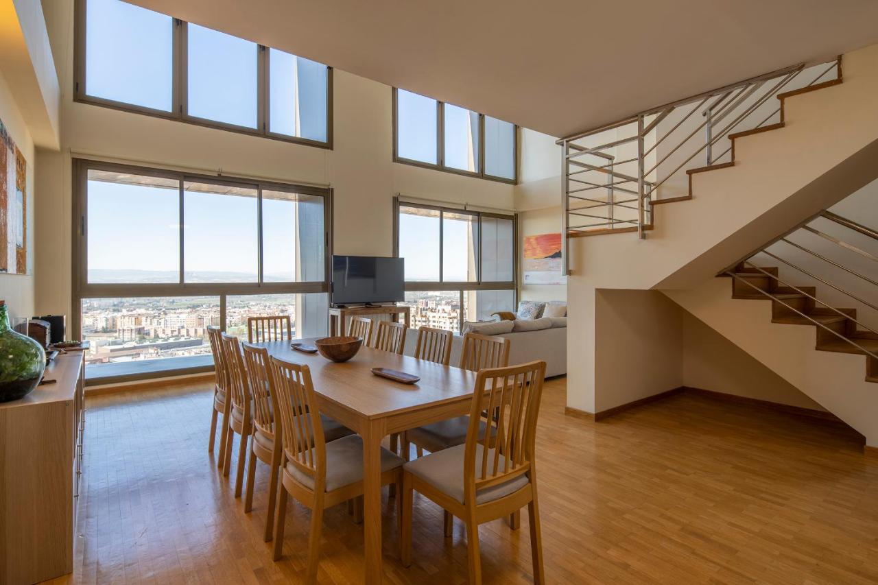 Atico Top Granada, Penthouse, 18-19Th Floor, City Centre, Views, Terrace, Free Parking Exteriör bild