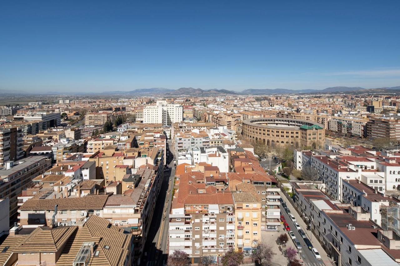 Atico Top Granada, Penthouse, 18-19Th Floor, City Centre, Views, Terrace, Free Parking Exteriör bild