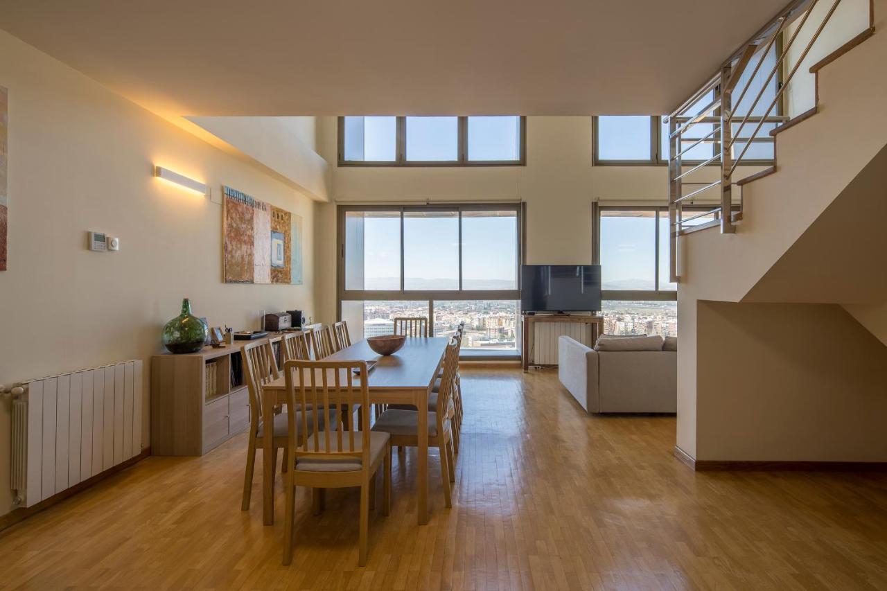 Atico Top Granada, Penthouse, 18-19Th Floor, City Centre, Views, Terrace, Free Parking Exteriör bild